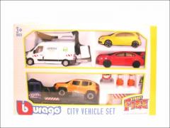 TOW TRUCK set 4 +1 cars